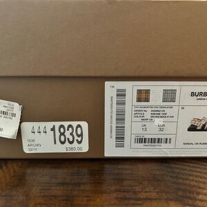 Kids Burberry Sandals